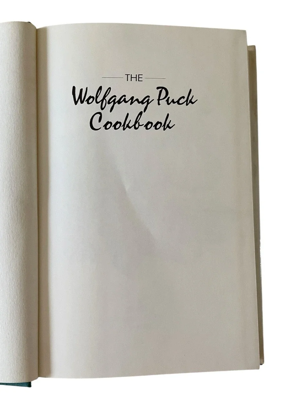 Vintage 1986 “The Wolfgang Puck Cookbook” by W. Puck HC DJ Random House First Ed